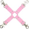 Banoch Pink hogtie with clips Roze hogtie met haken bondage 987101852 Banoch Pink hogtie with clips Roze hogtie met haken bondage 987101852
