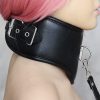 Banoch Posture collar classic zwarte posture collar met riem bdsm 987101793 10 Banoch Posture collar classic zwarte posture collar met riem bdsm 987101793 10
