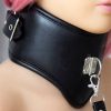 Banoch Posture collar classic zwarte posture collar met riem bdsm 987101793 9 Banoch Posture collar classic zwarte posture collar met riem bdsm 987101793 9