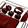 Banoch Sultry Bondageset in hoes rood pu leer 987101855 14 Banoch Sultry Bondageset in hoes rood pu leer 987101855 14