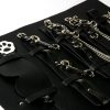 Banoch Sultry Bondageset in hoes zwart pu leer 987101854 6