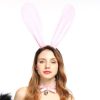 Banoch big bunny ears oren groot buigbaar roze 987101932 2 Banoch big bunny ears oren groot buigbaar roze 987101932 2