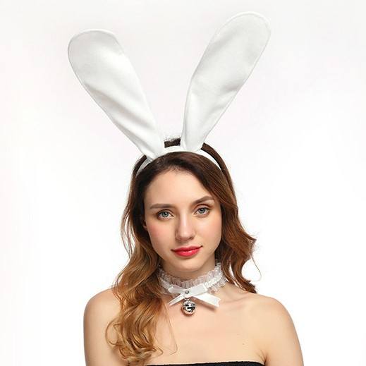 Banoch big bunny ears oren groot buigbaar wit 987101929 3 Banoch big bunny ears oren groot buigbaar wit 987101929 3