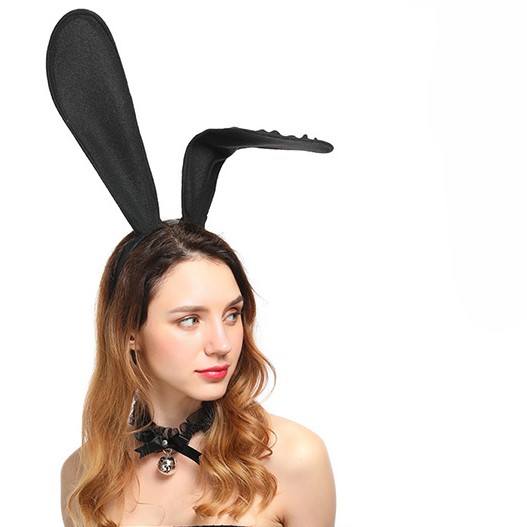 Banoch big bunny ears oren groot buigbaar zwart 987101931 3 Banoch big bunny ears oren groot buigbaar zwart 987101931 3