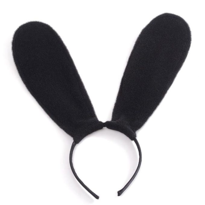Banoch big bunny ears oren groot buigbaar zwart 987101931 6 Banoch big bunny ears oren groot buigbaar zwart 987101931 6