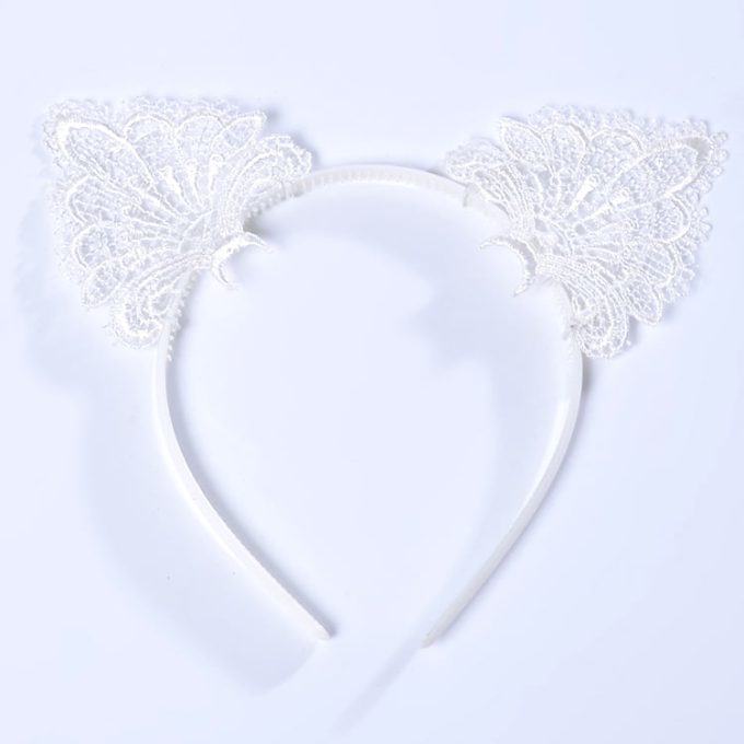 Banoch motif obscur fantastique diadeem kattenoren wit 987101880