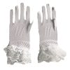 Banoch motif obscur kanten handschoenen kort wit gaas 987101874 5 Banoch motif obscur kanten handschoenen kort wit gaas 987101874 5