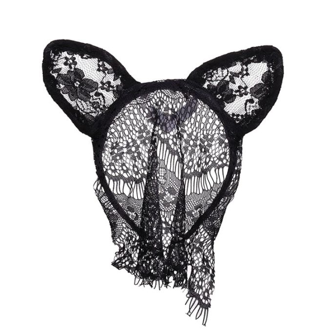 Banoch motif obscur nouvelle 1 kanten masker zwart 987101889 8