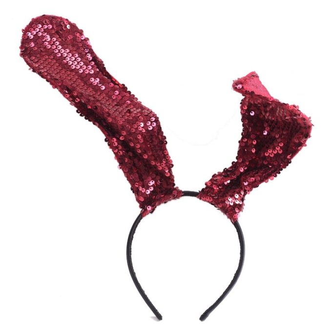 Banoch play Bunny red konijnenoren lang rood 98710914 8 Banoch play Bunny red konijnenoren lang rood 98710914 8