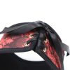 Banoch posture Collar leash Courtesan Red halsband met riem rood bdsm 987101790 4