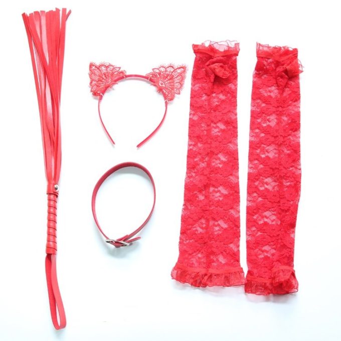 Banoch shady pleasure 1 rood diadeem handschoenen choker en zweep 987101885 3 Banoch shady pleasure 1 rood diadeem handschoenen choker en zweep 987101885 3