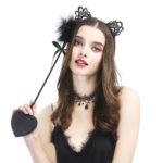 Banoch shady pleasure 3 zwart diadeemchoker en zweep 987101896