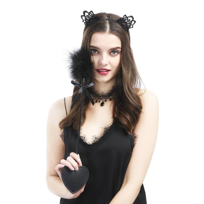 Banoch shady pleasure 3 zwart diadeemchoker en zweep 987101896 2