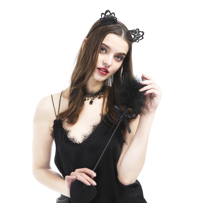 Banoch shady pleasure 3 zwart diadeemchoker en zweep 987101896 3