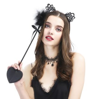 Banoch shady pleasure 3 zwart diadeemchoker en zweep 987101896