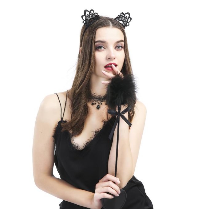 Banoch shady pleasure 3 zwart diadeemchoker en zweep 987101896 4