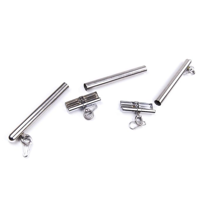 Banoch Bondage spreader bar silver zware metalen spreidstang deelbaar 987101788 5 Banoch Bondage spreader bar silver zware metalen spreidstang deelbaar 987101788 5