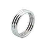 Banoch Cockring 3ring Welded metal ∅ 40 15 mm breed 5 mm dik metaal 987101668