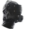 Banoch Inferno Bondage Mask black Zwart pu leren masker met Gag oogbedekking 987101794 5 Banoch Inferno Bondage Mask black Zwart pu leren masker met Gag oogbedekking 987101794 5