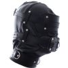Banoch Inferno Bondage Mask black Zwart pu leren masker met Gag oogbedekking 987101794 9 Banoch Inferno Bondage Mask black Zwart pu leren masker met Gag oogbedekking 987101794 9