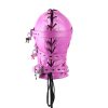 Banoch Inferno Bondage Mask pink Roze pu leren masker met Gag oogbedekking 987101795 4 Banoch Inferno Bondage Mask pink Roze pu leren masker met Gag oogbedekking 987101795 4