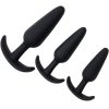 Banoch Buttplug set siliconen ergo zwart 3delig 987102113 9