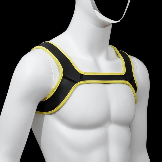 Banoch harnas neoprene Lindo Perrito amorillo geel 987102089 2 Banoch harnas neoprene Lindo Perrito amorillo geel 987102089 2