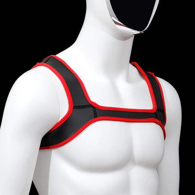Banoch harnas neoprene Lindo Perrito rojo rood 987102085 2 Banoch harnas neoprene Lindo Perrito rojo rood 987102085 2