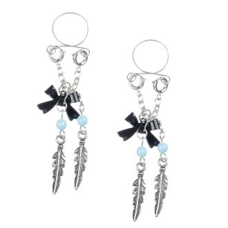Pinch indiscrets nip Jewel tepelhanger feather 987102050