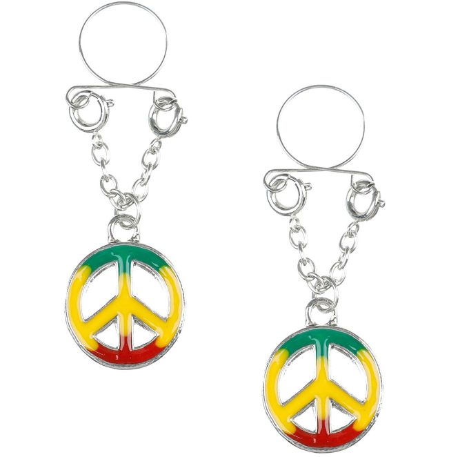 Pinch indiscrets nip Jewel tepelhanger peace 987102057 Pinch indiscrets nip Jewel tepelhanger peace 987102057