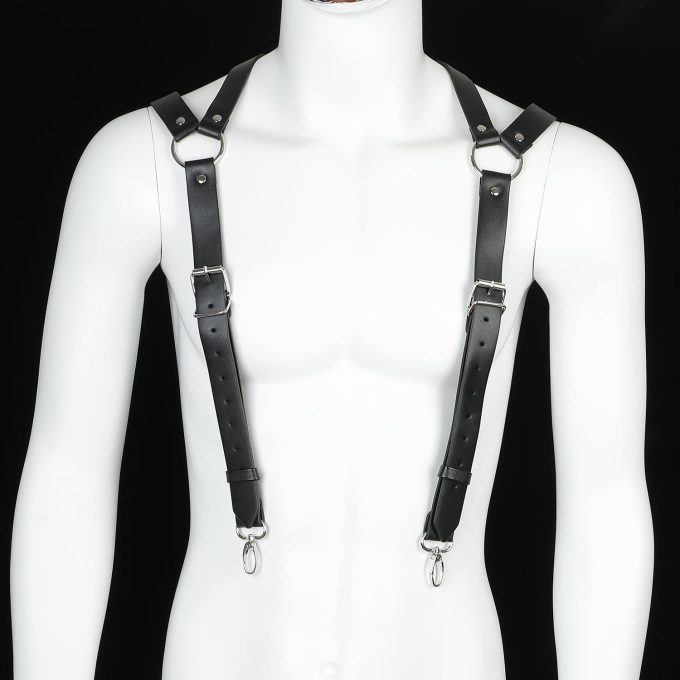Banoch Chest harness Richard imitatie leren harnas voor man 987102078