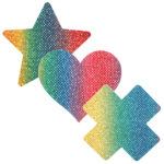 Pinch Tepelstickers trio rainbow 3 x 2 987101948