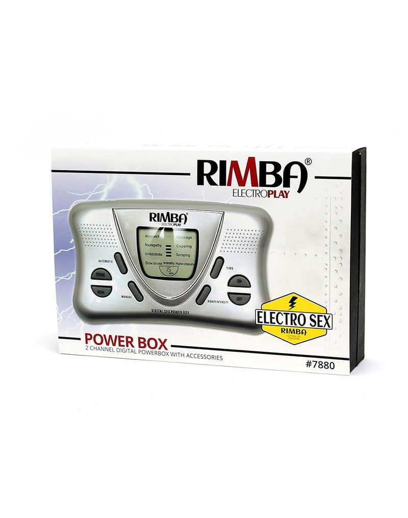 rimba electrosex powerbox met lcd display verpakking