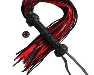 Banoch Flogger redblack korte zweep rood zwart 987102215 1 scaled scaled