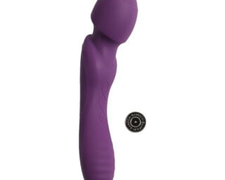 Banoch Wand Vibrator frikitona 2 in 1 paars oplaadbaar waterproof 987102222 1 scaled scaled