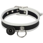 Banoch Collar of O White wit pu leer halsband bdsm 987101765 1 scaled scaled