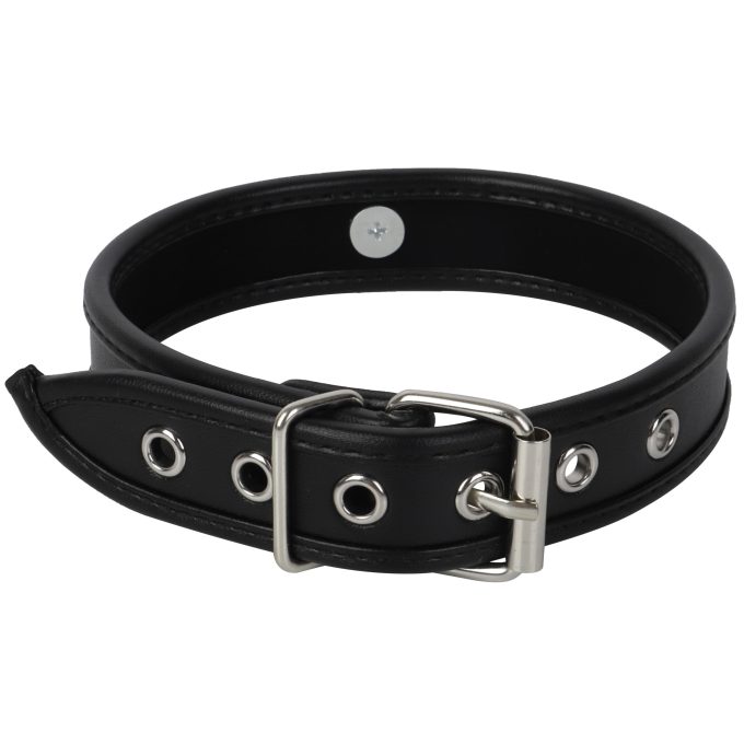 Banoch Collar of O black Zwart Pu Leer halsband bdsm 987101635 2 scaled scaled