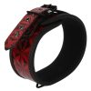 Banoch collar Geometric red halsband patroon rood bdsm 987101334 3 scaled scaled