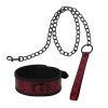 Banoch collar Geometric red halsband patroon rood bdsm 987101334 6 scaled scaled