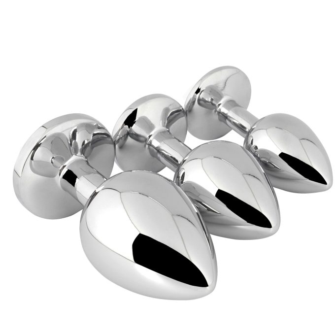 Banoch Buttplug Aurora pink Small Metalen buttplug Diamant steen roze 987102249 11 scaled scaled