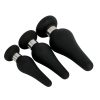 Banoch Buttplug set ring luxe Siliconen zwart 3 delig 987101955 3 scaled scaled
