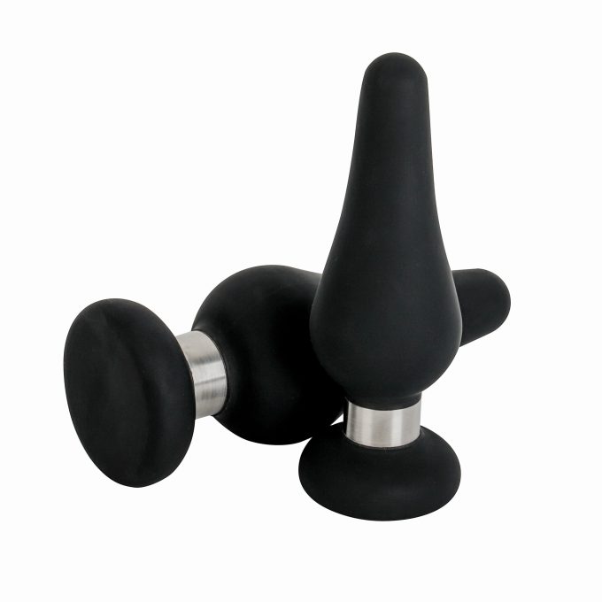 Banoch Buttplug set ring luxe Siliconen zwart 3 delig 987101955 6 scaled scaled