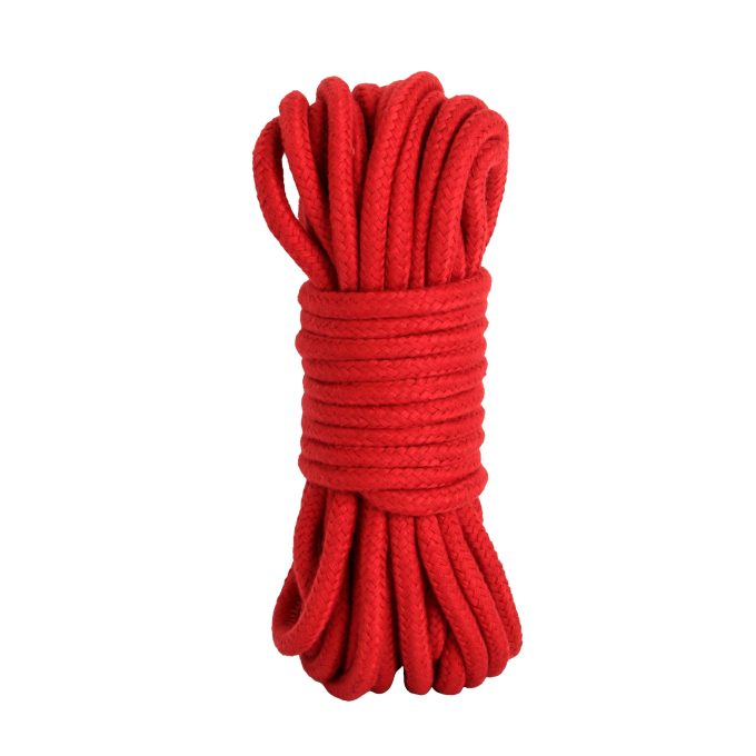 Banoch bondagetouw rood 10 meter katoen zonder kern zacht 987102295 9 scaled scaled