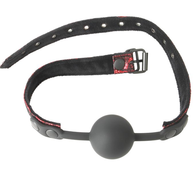 Banoch courtesan ballgag red siliconen Bal ∅ 4 cm 987102246 1 scaled scaled