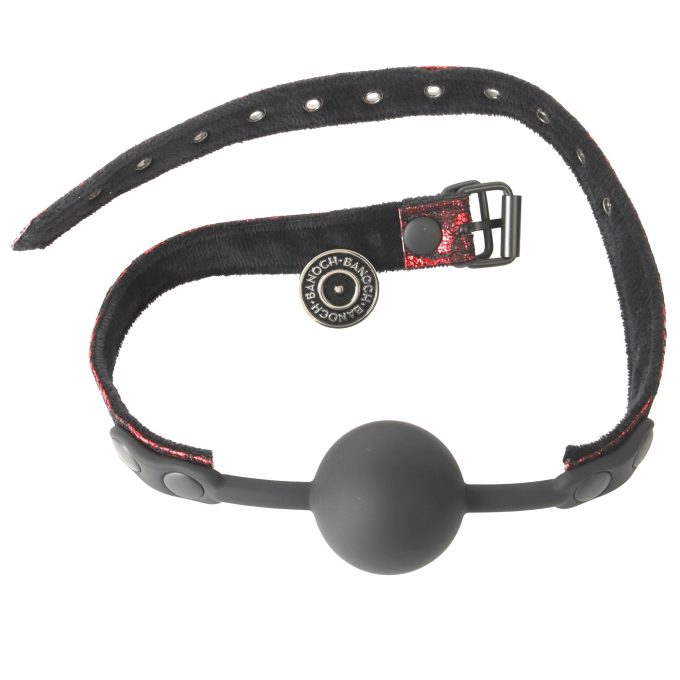 Banoch courtesan ballgag red siliconen Bal ∅ 4 cm 987102246 scaled scaled