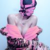 Banoch model alice madrettor fotograaf oski mask horseplay ponyplay with ballgag roze spandex masker Banoch model alice madrettor fotograaf oski mask horseplay ponyplay with ballgag roze spandex masker