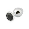 Banoch Buttplug Aurora black Small Metalen buttplug Diamant steen zwart 987102235 6 scaled scaled