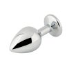 Banoch Buttplug Aurora blue Small Metalen buttplug Diamant steen blauw 5 scaled scaled