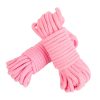 Banoch bondagetouw roze 2 x 10 meter katoen zonder kern zacht scaled scaled Banoch bondagetouw roze 2 x 10 meter katoen zonder kern zacht scaled scaled