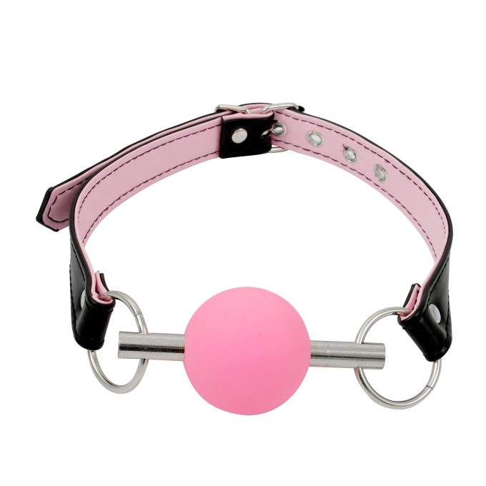 Banoch Ballgag Pink Luxe Siliconen Roze bondage 1 scaled scaled